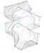 T-Cotton Girls Briefs 100% Cotton Panties (4 Pack)