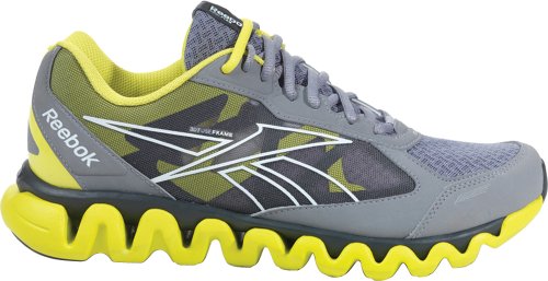 Reebok Men's ZigLite Rush Shoe,Gravel/White/Grey/Solar Green,11 M US Reebok Men's ZigLite Rush Shoe,Gravel/White/Grey/Solar Green,11 M US