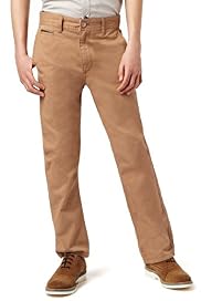 Autograph Pure Cotton Striped Chinos