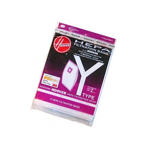 4010801Y HEPA Y Vacuum Bags
