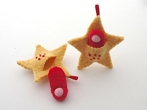 Yellow Star Ornament