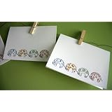 Paper Ink & Earth -- Fancy Trunks note cards