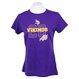 Minnesota Vikings Women's Adrian Peterson #28 NFL T-Shirt - Purple - Large