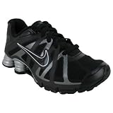 Womens Nike Shox Roadster+ Running Shoes Black / Metallic Silver 487603-002