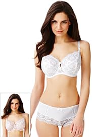 2 Pack Per Una Floral Lace Non-Padded DD-GG Bras with Supima® Cotton
