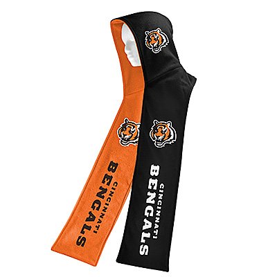 NFL Cincinnati Bengals Hoodie Fleece Scarf