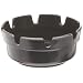 Crestware MEL263B 4-Ounce Diameter by 1-3/4-Ounce Diameter Black Melamine 8 Snuff Ash Tray (Case of 12)