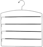 Whitmor 6021-184 Ebony Chrome Collection Deluxe Swing Arm Slack Hanger