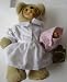 Robert Raikers Bear Nena Nurse Stuffed Animal - Made with wood and plush - 8 1/2 inches tall