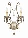 World Imports 1862-40 Gold Wall Sconce