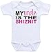 My Uncle is The Shiznit - Funny One Piece Baby Bodysuit