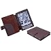 TeckNet� NEW Kindle 4 Premium Folio Case / Cover With Magnetic Clasp for NEW Amazon Kindle 4 / 6 inch / 2011 generation / Book Style - Includes Kindle Rear Protector - Brown