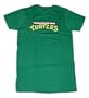 TMNT Teenage Mutant Ninja Turtles Classic Name Men's Green Tee