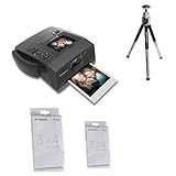 Polaroid Z340 Instant Digital Camera with Zink (Zero Ink) Printing Technology Bundled with Pltri8 Tripod and 60 pack Zink Paper