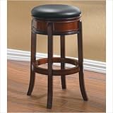 Boraam Magellan 29" Swivel Bar Stool in Brandy