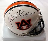 CAM NEWTON AUBURN UNIVERSITY TIGERS SIGNED AUTOGRAPHED MINI HELMET MATCHING HOLOGRAMS NUMBERS AND COA