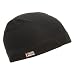Cotton Spandex Dome Cap-Black W15S17C