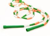 (Price/piece)GOGO™ 9ft Segmented Jump Rope (Green/White/Orange), Skipping Rope