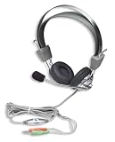 Stereo Headset With Flexible Metal Boom Microphone