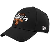 MLB New Era San Francisco Giants Black 2010 World Series Champions Stretch Fit Hat (Small/Medium)