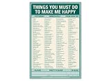 Things You Must Do To Make Me Happy Message Pad