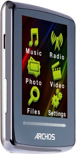 Archos 20d Vision MP4-Player 4 GB, 5,08 cm (2 Zoll) TFT Farb Touchscreen (FM-Radio, USB 2. Preisvergleich