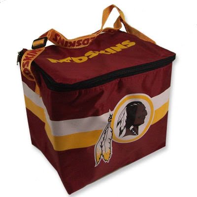 Washington Redskins NFL Insulated 12 Pack Cooler Bag
