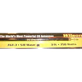 Wilson FGT-3 SilverLoad Fiberglass CB Radio Antenna by Wilson