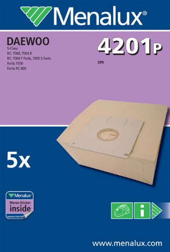 Menalux 4201 P / 5 Staubbeutel / Papier / Daewoo / DPE Preisvergleich