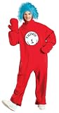 Adult Cat In The Hat Thing 1 Costume
