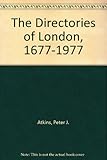 The directories of London, 1677-1977