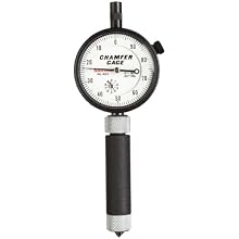 Starrett 683-1Z Inch Reading Internal Chamfer Gauge, 0-90 Degree Angle, 0-3/8" Range