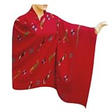 Handmade Plain Wool Shawl With Beautiful Design On Border, Christmas Gift For Special One (Free Shipping) Shwl0112rr