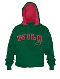 Minnesota Wild Conference Full Zip Hooded Sweatshirt