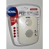 Ultrasonic Pest Repeller with Built-In Ionizer by Royal