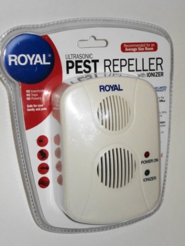 Ultrasonic Pest Repeller with Built-In Ionizer
