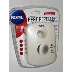 Ultrasonic Pest Repeller with Built-In Ionizer