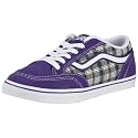 VANS W COPELY VF613DN, Damen Sneaker, blau, (plaid) purple )
