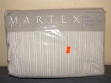 Martex Oxford Stripe King Deep Fitted Sheet Khaki Color