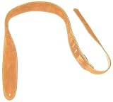 Perri's Leathers 2 1/2 Soft Suede Natural Guitar Strap