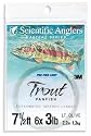 Scientific Anglers Mastery Series Freshwater Leader - Trout / Panfish