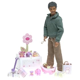 Barbie HAPPY FAMILY Neighborhood GRANDPA DOLL Ethnic
