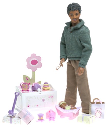 Buy Barbie HAPPY FAMILY Neighborhood GRANDPA DOLL Ethnic