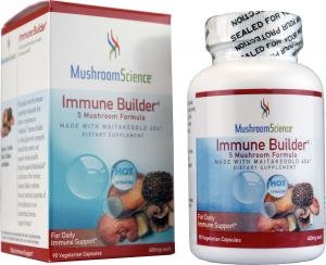 Отзывы Immune Builder w/MaitakeGold 404- Five Mushroom Formula - 90 Vegetarian Capsules