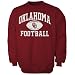 Oklahoma Sooners Crimson Old School Crew Sweatshirt