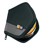 Case Logic CSR24 - Wallet for CD/DVD discs - 24 discs - gray, black