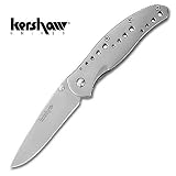 Kershaw Silver Vapor 2 Folding Knife Plain
