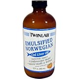 Review Twinlab  / Emulsified Norwegian Cod Liver Oil - Orange, 12 oz