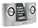 Intempo IDS-01-N-S Silver Metallic Speakers and Docking Station for iPod and Other MP3 Players