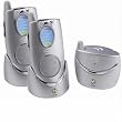 Summer Infant Secure Sounds 2.4 GHz Digital Audio Monitor with 2 Parent Receivers - Silver